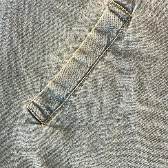 VTG Embroidered Blair Denim Quilted Lined Floral Flower Blue Jacket Womens XL - Picture 2 of 15